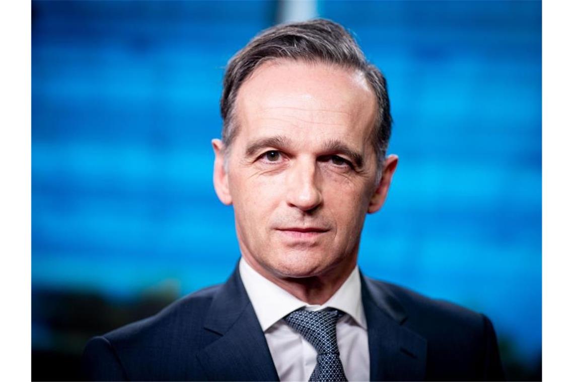 Außenminister Maas für Entzug der Eishockey-WM in Belarus Ist gegen eine Eishockey-WM in Belarus: Außenminister Heiko Maas. Foto: Kay Nietfeld/dpa