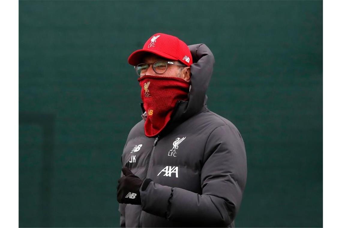 Klopp und andere Trainer bereit zum Gehaltsverzicht Ist grundsätzlich zu einem Gehaltsverzicht bereit: Jürgen Klopp, Trainer vom FC Liverpool. Foto: Martin Rickett/PA Wire/dpa