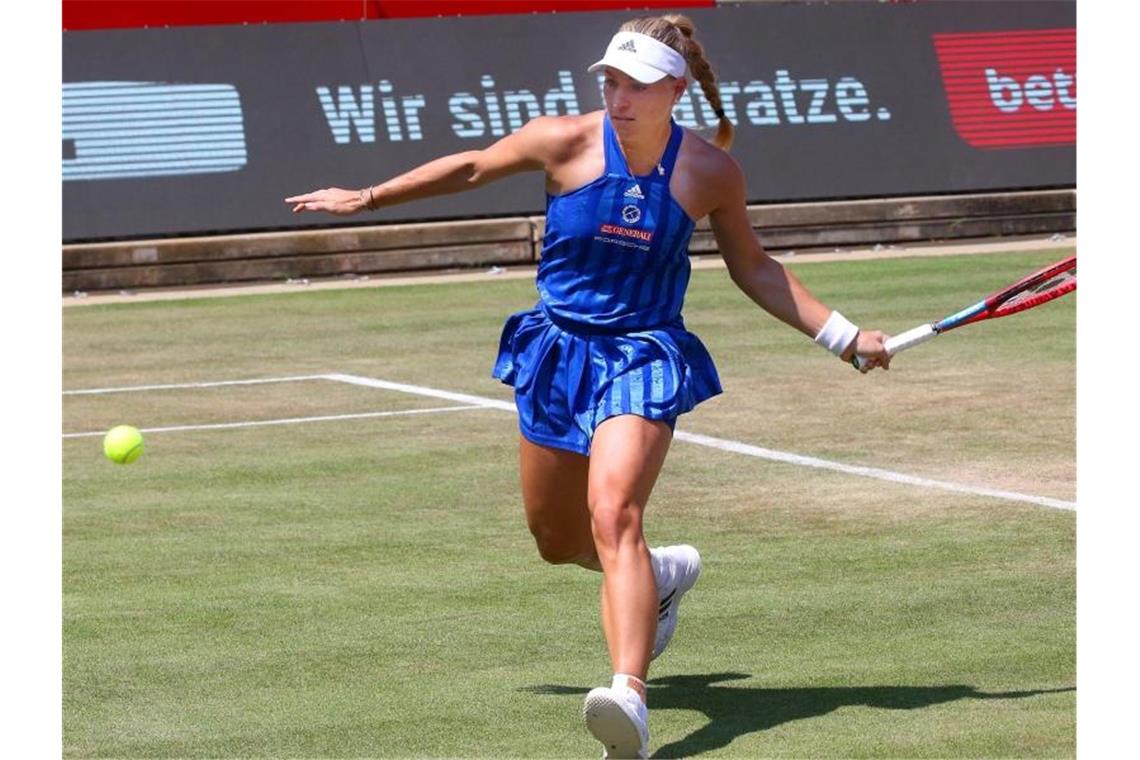 Ist in Berlin ausgeschieden: Angelique Kerber. Foto: Wolfgang Kumm/dpa