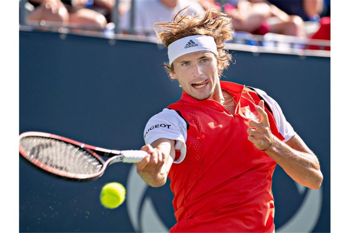 Ist in Cincinnati ausgeschieden: Alexander Zverev. Foto: Andrew Soong/XinHua