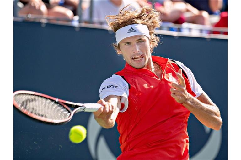 Ist in Cincinnati ausgeschieden: Alexander Zverev. Foto: Andrew Soong/XinHua