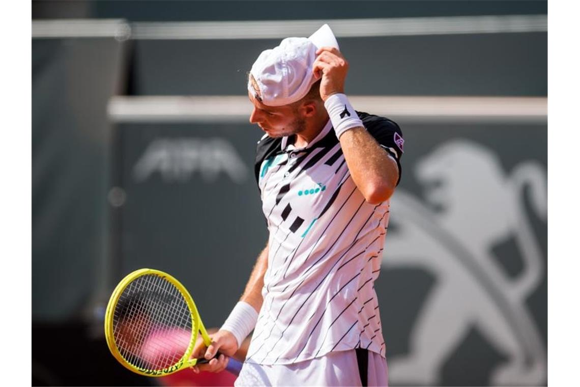 Ist in Hamburg raus: Jan-Lennard Struff. Foto: Daniel Bockwoldt