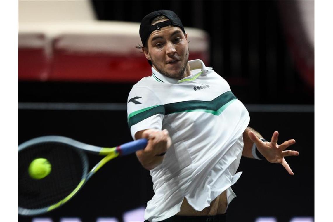 Krawietz/Mies in Köln weiter - Struff und Otte raus Ist in Köln ausgeschieden: Jan-Lennard Struff. Foto: Jonas Güttler/dpa