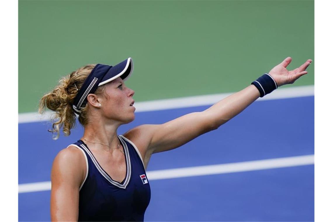 Struff in New York eine Runde weiter - Siegemund raus Ist in New York bereits ausgeschieden: Laura Siegemund. Foto: Frank Franklin Ii/AP/dpa