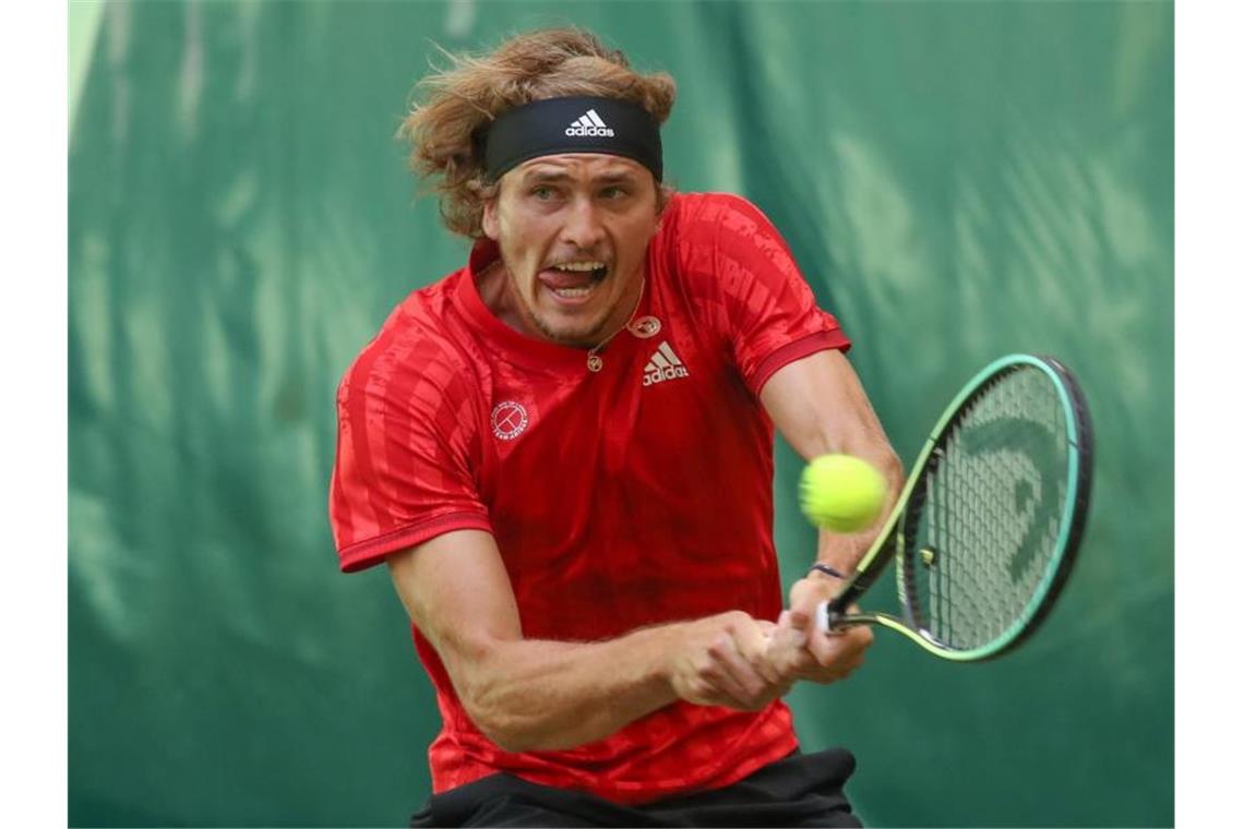 Zverev in Wimbledon an Nummer fünf gesetzt - Kerber an 26 Ist in Wimbledon an Nummer fünf gesetzt: Alexander Zverev. Foto: Friso Gentsch/dpa