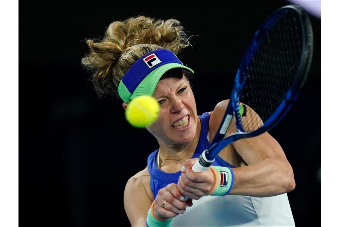 Ist mit dem deutschen Fed-Cup-Team in Brasilien gefordert: Laura Siegemund. Foto: Scott Barbour/AAP/dpa