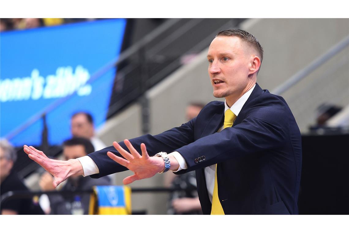 Ist mit der Entwicklung seiner Mannschaft zufrieden: Riesen-Coach Mikko Riipinen