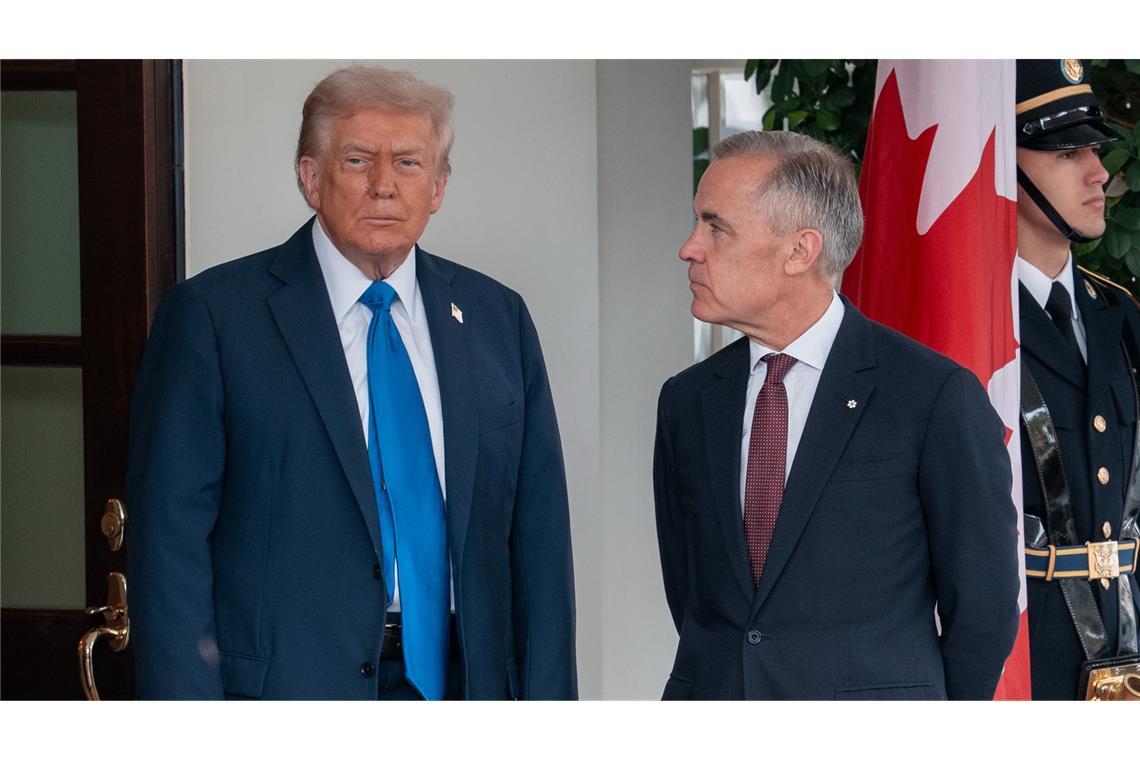 Carney entschuldigt sich bei Trump Ist nach der Entschuldigung alles wieder gut? (Archivbild)