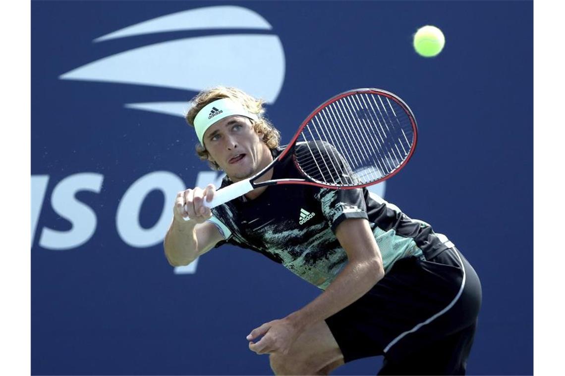 Erleichterter Zverev bei US Open nach Fünf-Satz-Sieg weiter