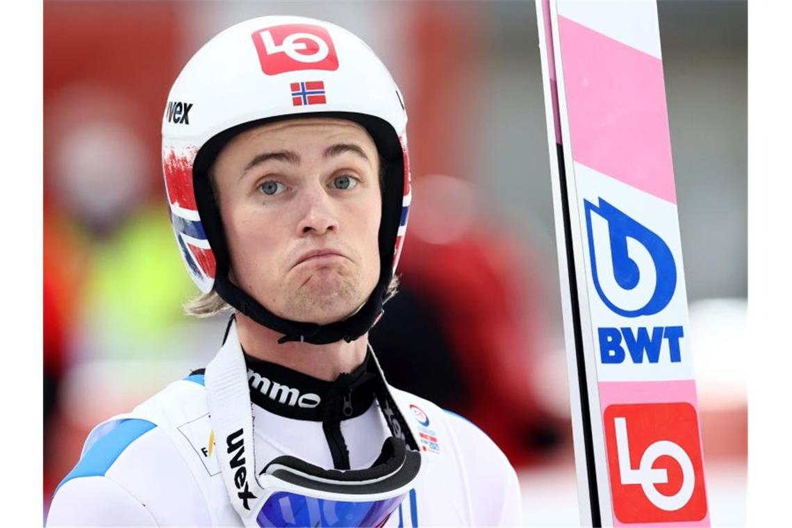 Skispringer Tande aus dem Koma aufgewacht Ist nach seinem schweren Sturz aus dem Koma erwacht: Daniel André Tande. Foto: Daniel Karmann/dpa