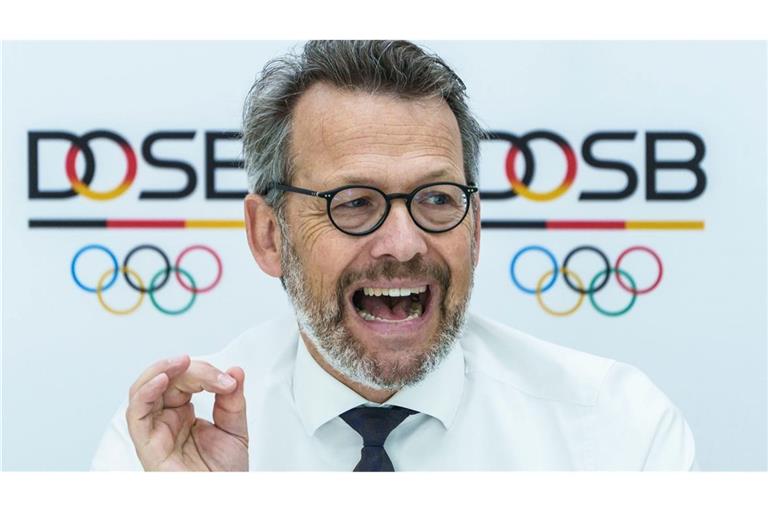 Ist sauer auf die Bahn: DOSB-Vorstandschef Otto Fricke. (Archivbild)