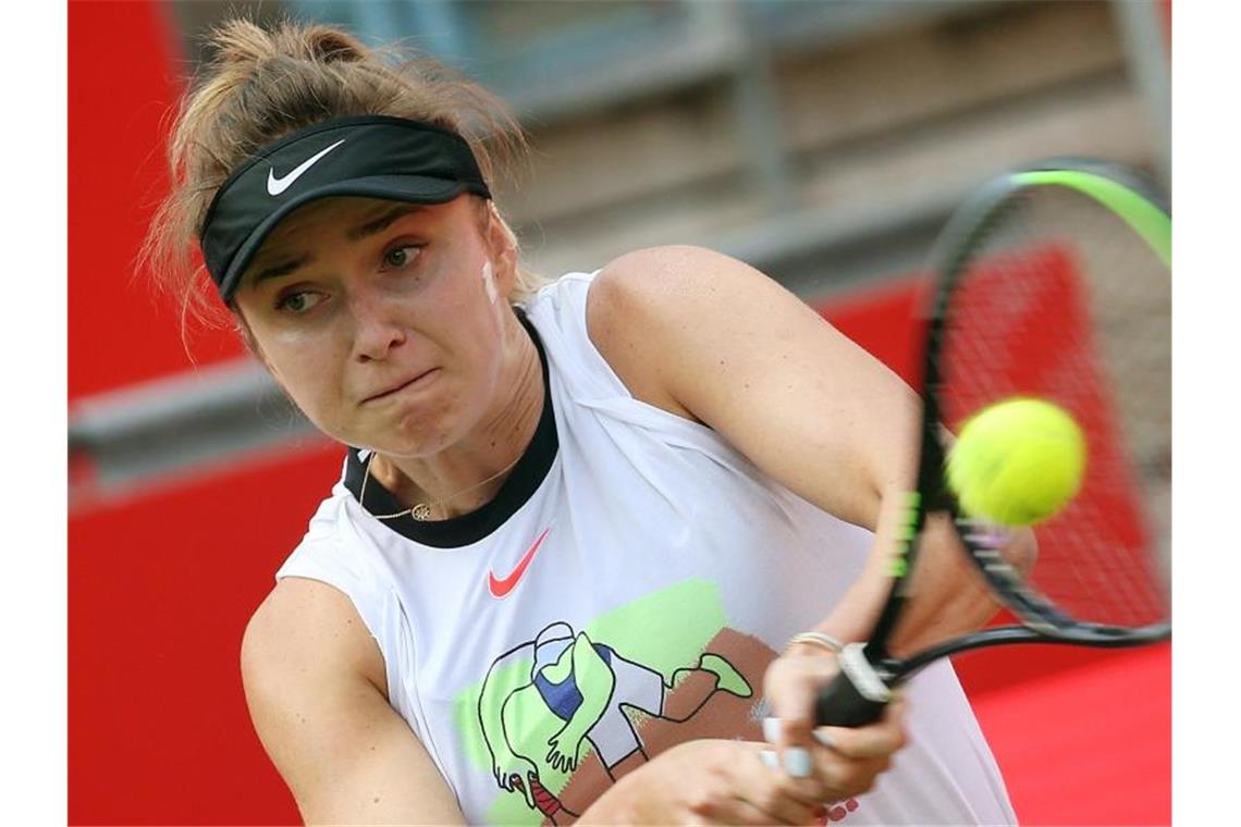 Gesundheit und Weltrangliste: Tennisprofis weiter unsicher Ist sich ihrer US-Open-Teilnahme noch nicht sicher. Foto: Wolfgang Kumm/dpa