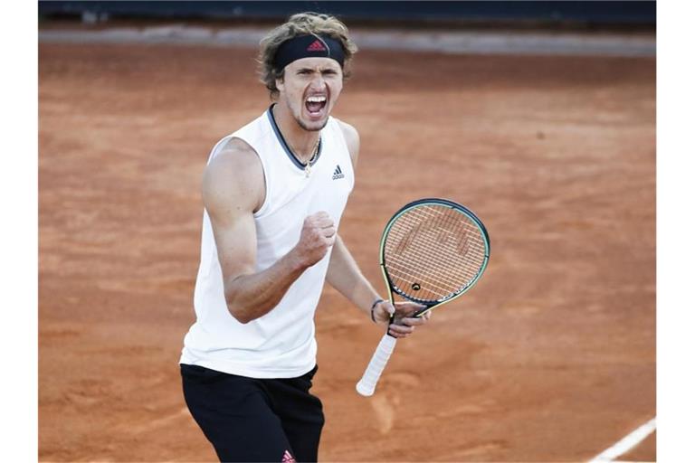 Ist vor den French Open selbstbewusst: Alexander Zverev. Foto: Alessandra Tarantino/AP/dpa