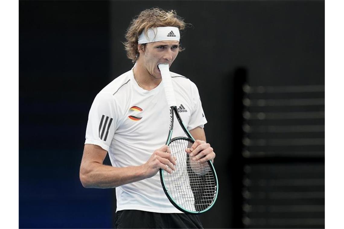 Becker winkt ab: Zverevs Trainer-Frage in der Krise Ist weiter auf Trainersuche: Alexander Zverev. Foto: Dave Hunt/AAP/dpa
