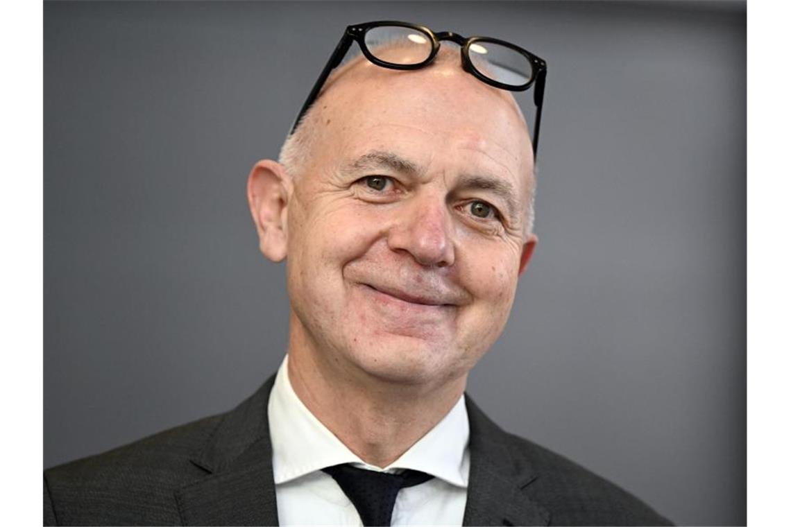 Ist zum neuen DFB-Präsidenten gewählt worden: Bernd Neuendorf. Foto: Federico Gambarini/dpa