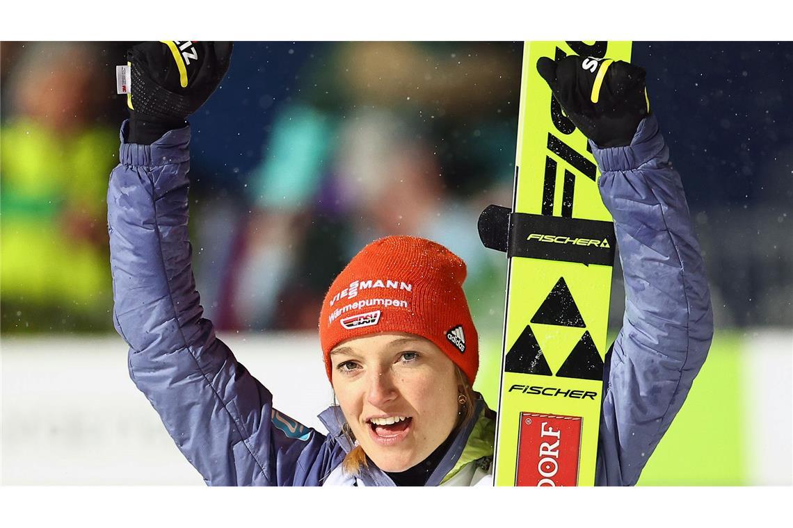 Ist zurück in der Skisprung-Weltspitze: Katharina Schmid.