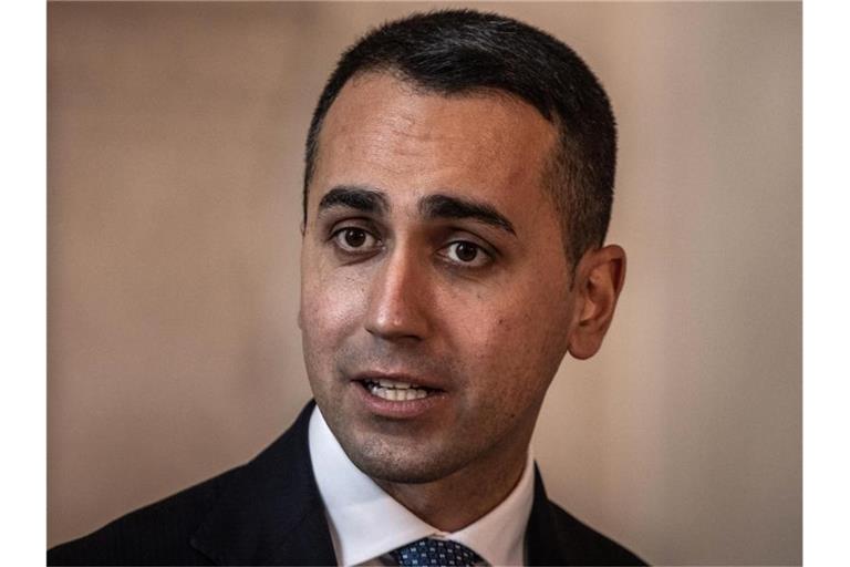 Italiens Außenminister Luigi Di Maio will für sein Land mehr Gas aus Katar beziehen. Foto: Oliver Weiken/dpa