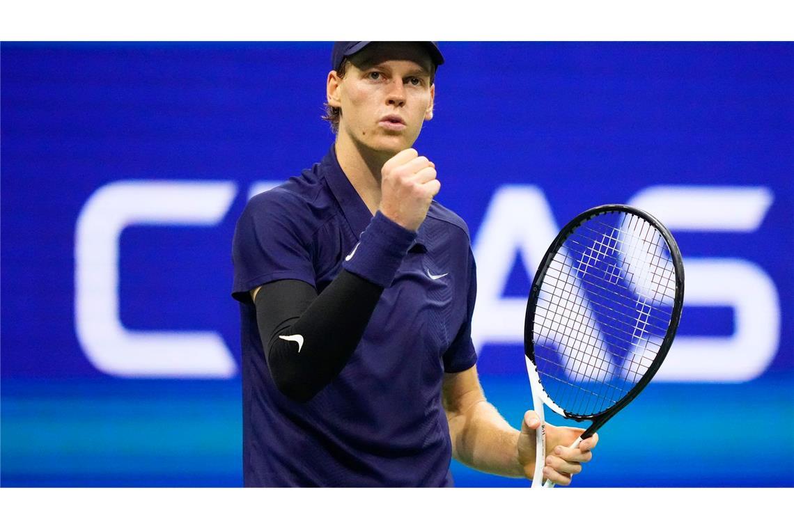 Italiens Tennisstar Jannik Sinner will seinen Titel bei den US Open verteidigen.