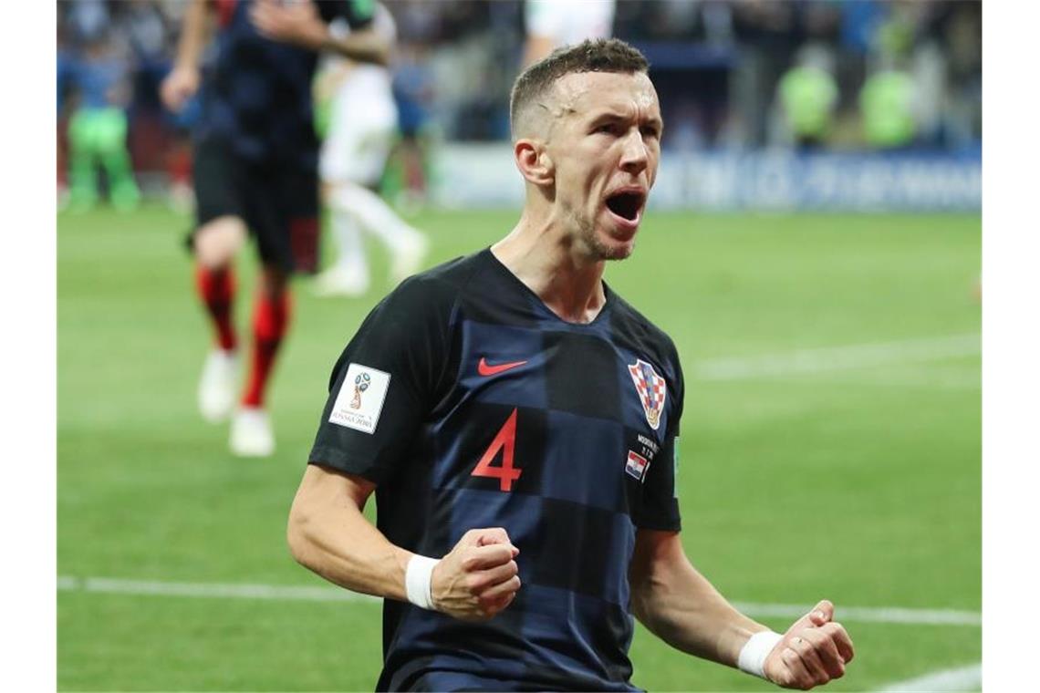 Perisic führt Kroatien auf Platz eins - Polen verliert Ivan Perisic schoss Kroatien zum Sieg. Foto: Wu Zhuang/xinhua