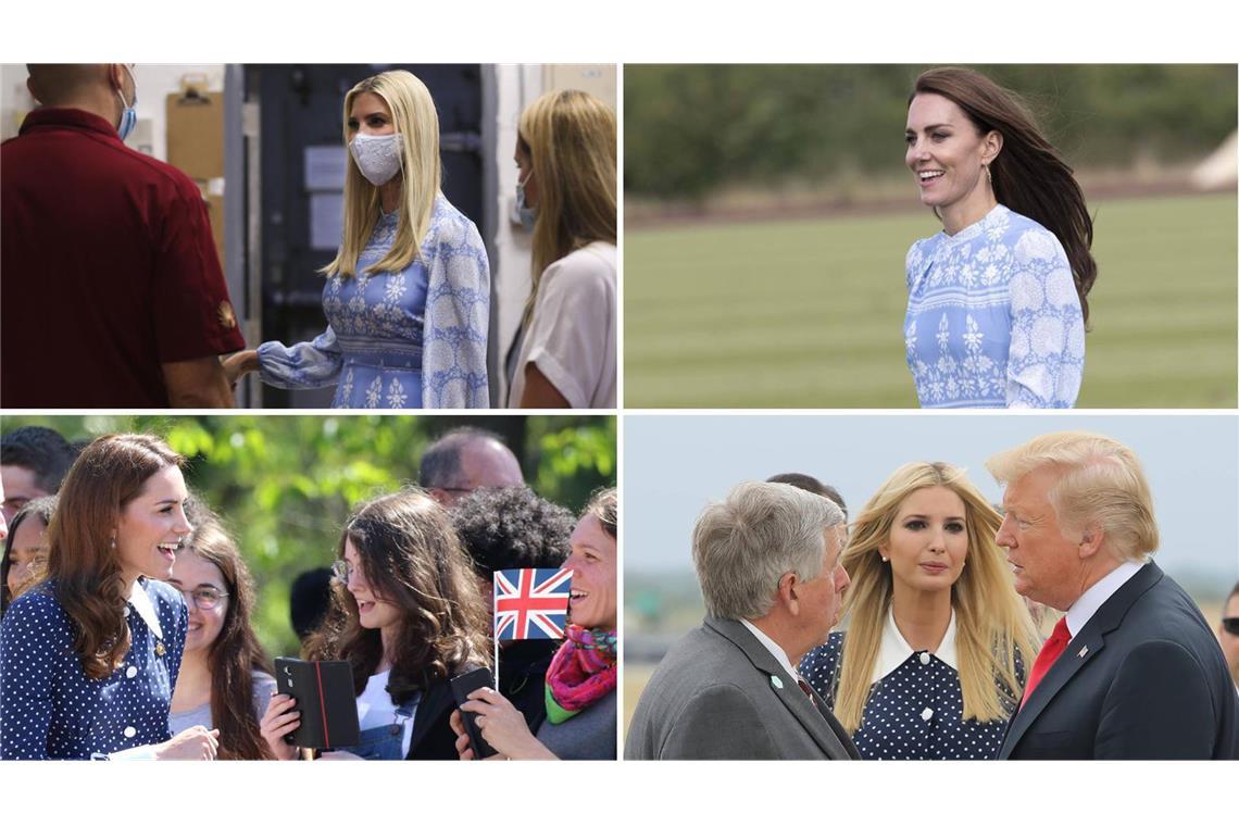 Die seltsam ähnlichen Looks der britischen Royal und der Trump-Tochter