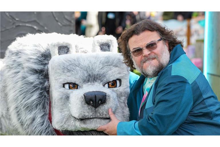 Jack Black spielte im ersten Teil "Ein Minecraft Film" den Hauptcharakter Steve. (Archivbild)