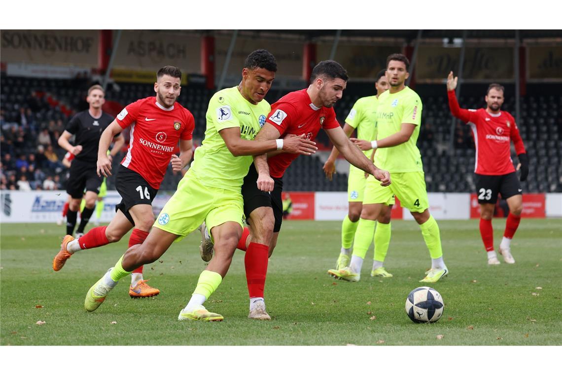 Selbst in Überzahl – nichts  Zwingendes  und keine Torchance