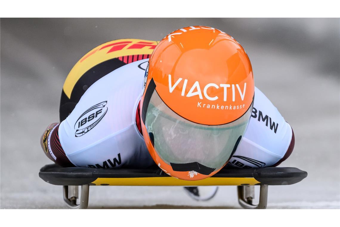 Jacqueline Pfeifer sicherte sich bei der Premierenfahrt den Sieg auf der neuen Bahn in Cortina.