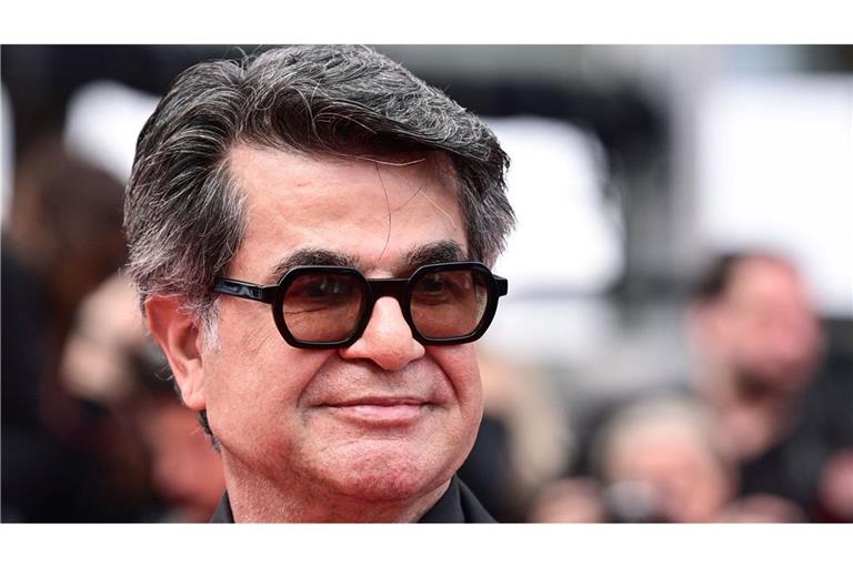 Jafar Panahi bei seiner Ankunft auf dem roten Teppich.