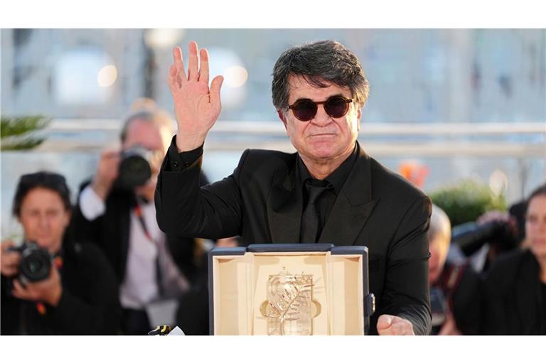 Jafar Panahi mit der Goldenen Palme.