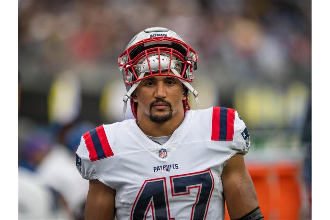 Football-Profi Johnson: European League wichtige Alternative Jakob Johnson. Foto: Maximilian Haupt/dpa/Archivbild