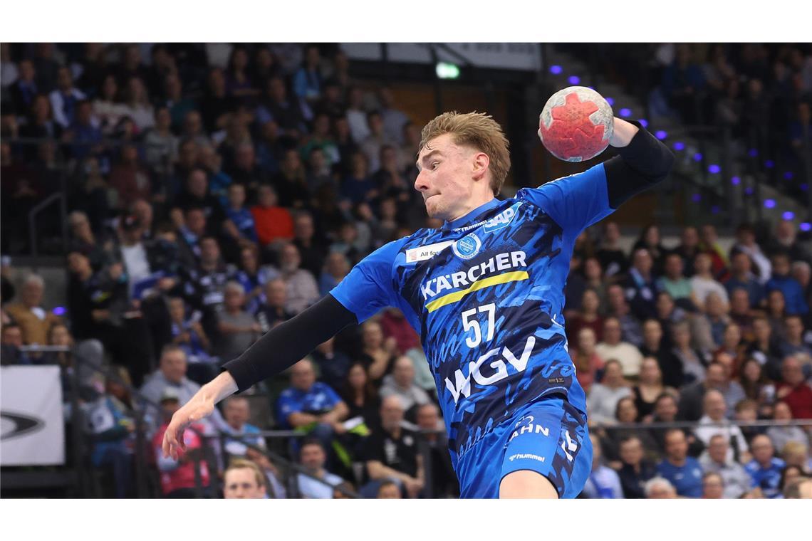 Jakob Nigg hat sich  beim TVB Stuttgart zur Nummer eins auf Rechtsaußen entwickelt.