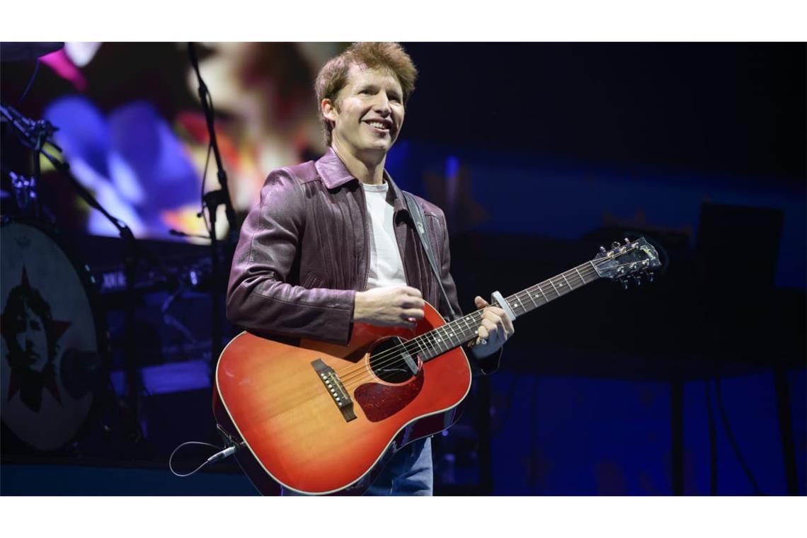 James Blunt (hier bei einem Konzert 2025 in München) geht&nbsp; 2027 wieder auf Tournee.