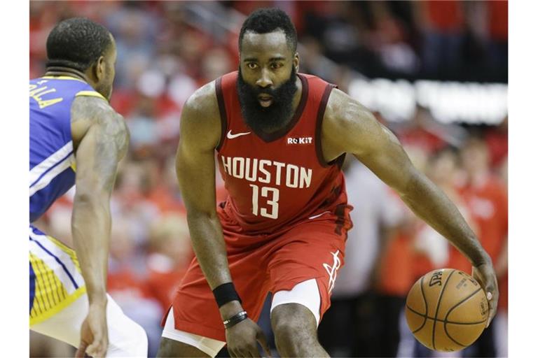 James Harden von den Houston Rockets spielte eine starke NBA-Saison. Foto: Eric Christian Smith/AP