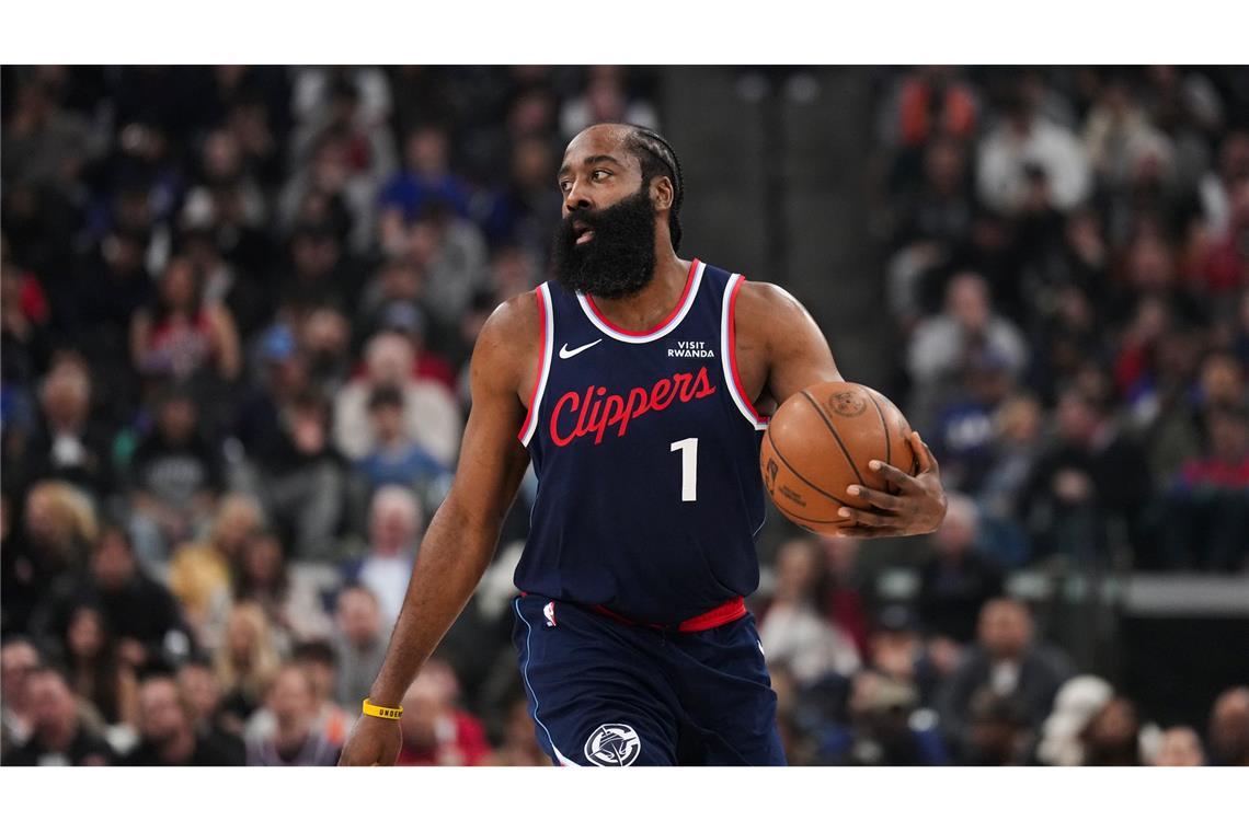 James Harden zog in der NBA-Scorerliste an Shaquille O'Neal vorbei.