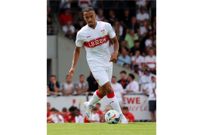 Jamie Leweling hat sich mit dem VfB Stuttgart für die neue Saison eine ganze Menge vorgenommen.
         
           
            Foto: 
           
            Baumann