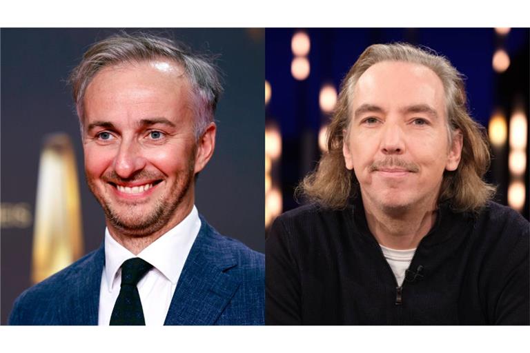 Jan Böhmermann (l.) und Olli Schulz (r.) kommentieren auch 2025 wieder den ESC.