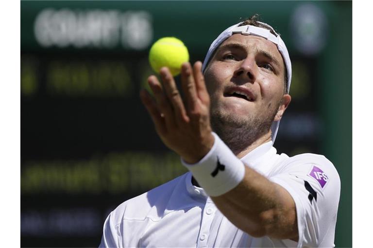 Jan-Lennard Struff erreichte in Wimbledon die dritte Runde. Foto: Tim Ireland