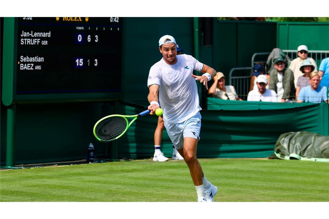 Mama Maria und kämpfender Struff feiern Siege in Wimbledon