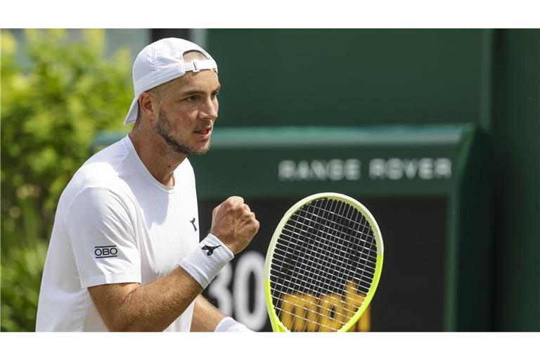 Jan-Lennard Struff ist weiter.