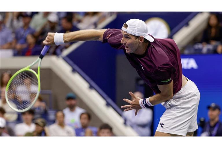 Jan-Lennard Struff konnte Topstar Novak Djokovic nicht aufhalten.