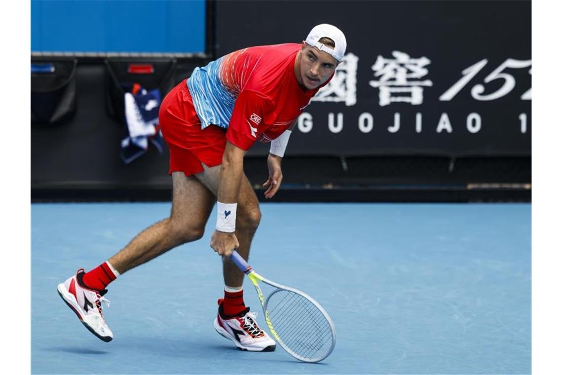 Düstere Kerber- und Damen-Bilanz bei Australien Open Jan-Lennard Struff schied schon in der ersten Runde aus. Foto: Frank Molter/dpa