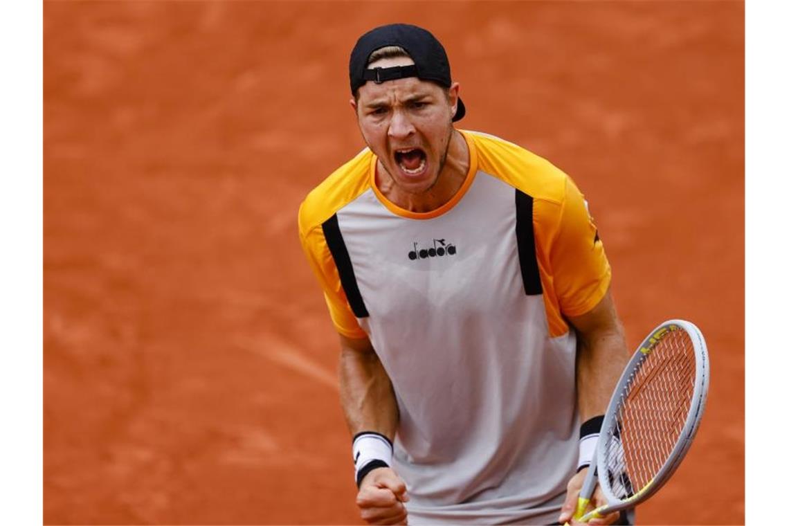 Jan-Lennard Struff trifft im Achtelfinale auf Diego Schwartzman. Foto: Frank Molter/dpa