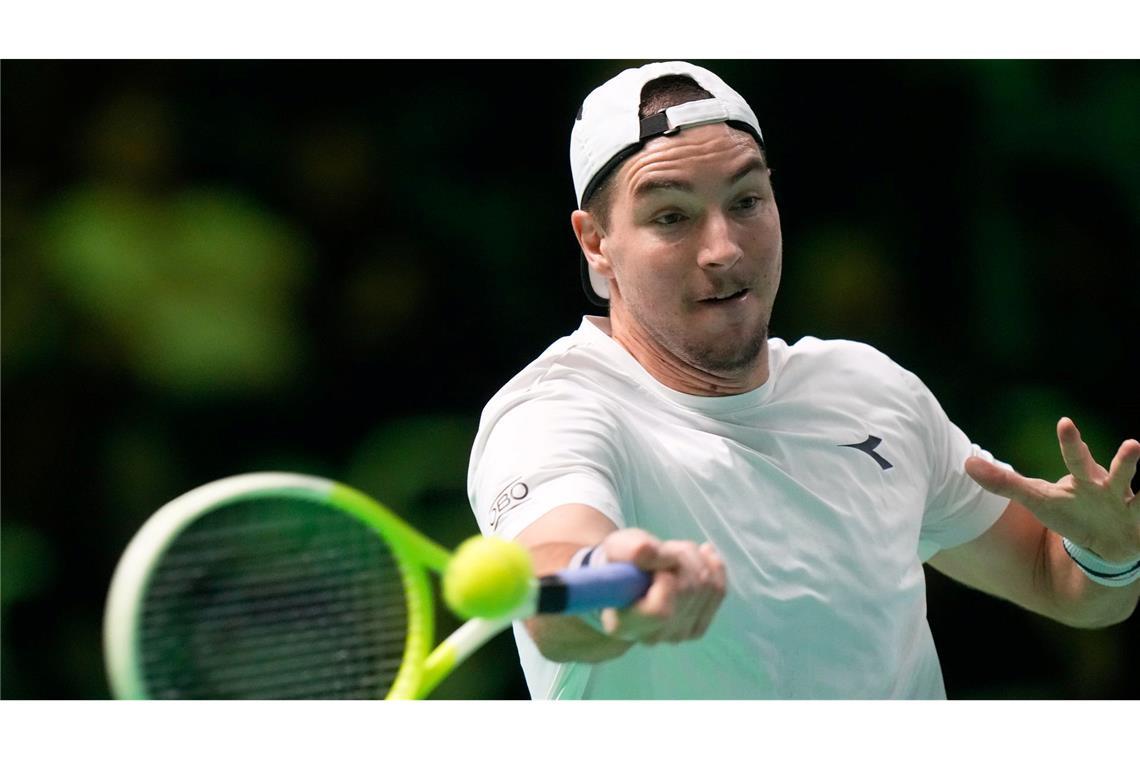 Jan-Lennard Struff verlor zum Auftakt gegen Pablo Carreno Busta