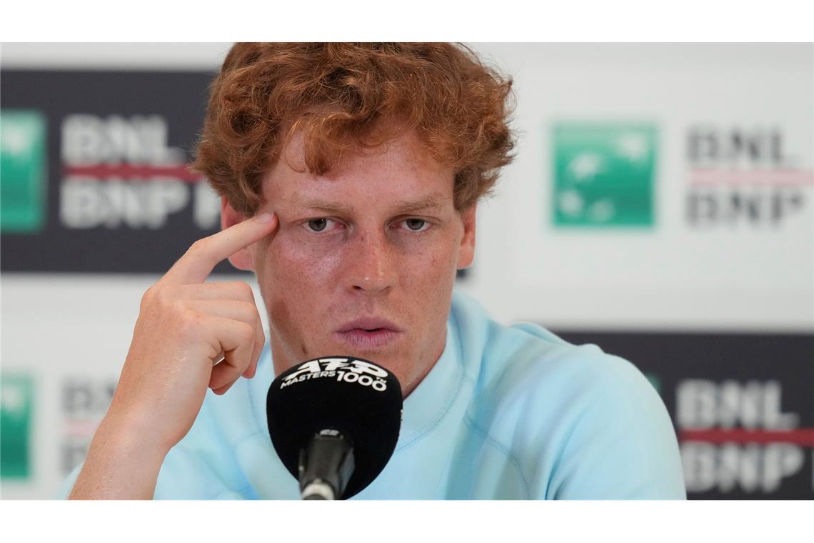"Habemus Sinner": Tennisstar nach Sperre im Trubel gefeiert Jannik Sinner löst in Rom einen Tennis-Hype aus.