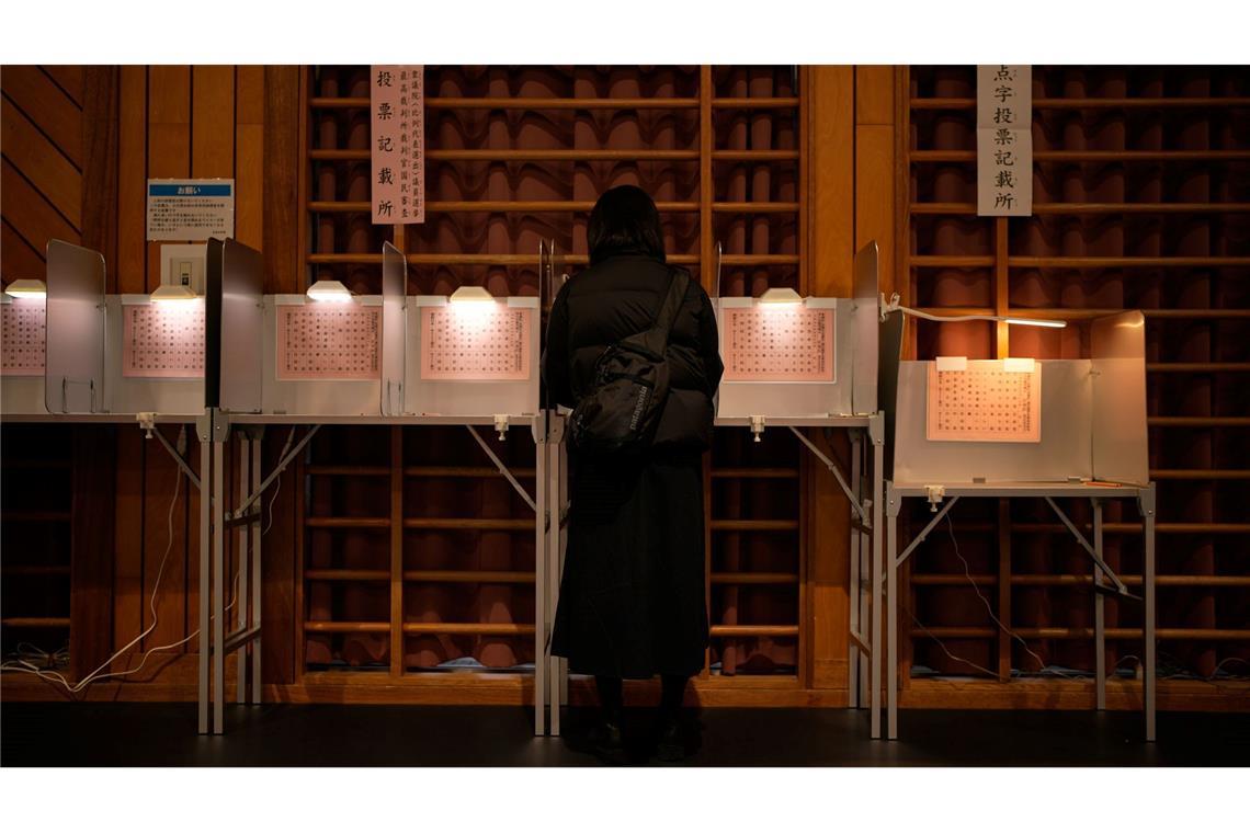 Japans größte Oppositionspartei erlitt an der Wahlurne schwere Verluste.