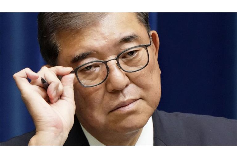 Japans Regierungschef Ishiba stand nach Wahlschlappen in seiner eigenen Partei in der Kritik.