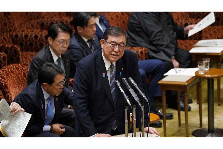 Japans Regierungschef plant ein „Maßnahmenpaket“. (Archivbild)