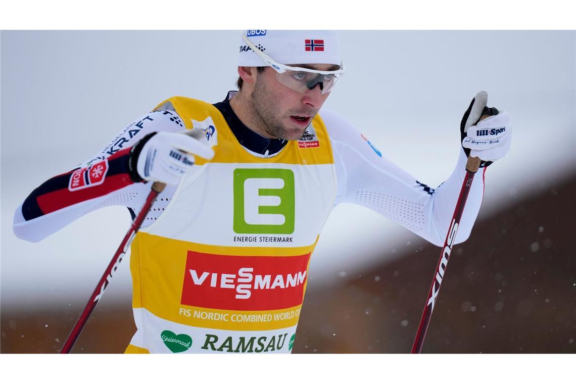 Kranker Kombinierer Riiber hört auf: "Wie ein Gefangener" Jarl Magnus Riiber beendet nach dieser Saison seine Karriere.