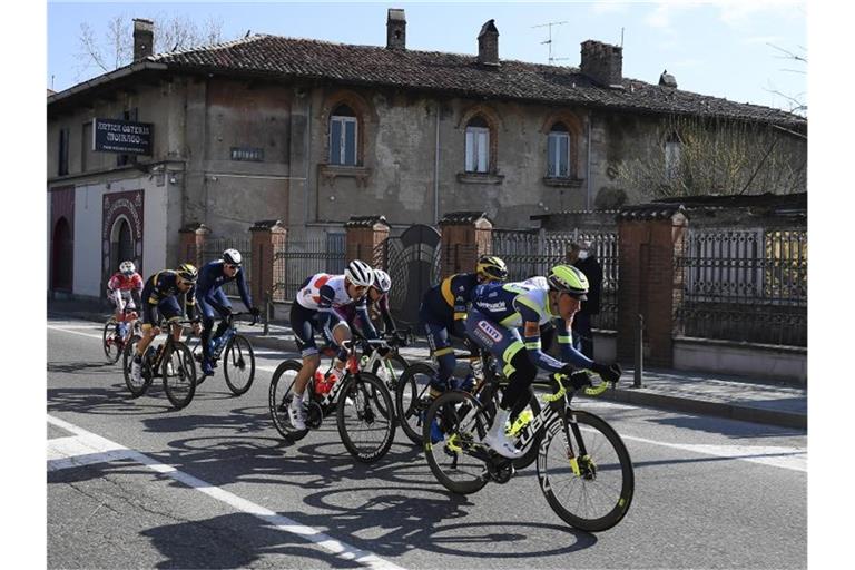 Jasper Stuyven aus Belgien hat den Frühjahrsklassiker Mailand-Sanremo gewonnen. Foto: Fabio Ferrari/Lapressa/LaPresse via ZUMA Press/dpa