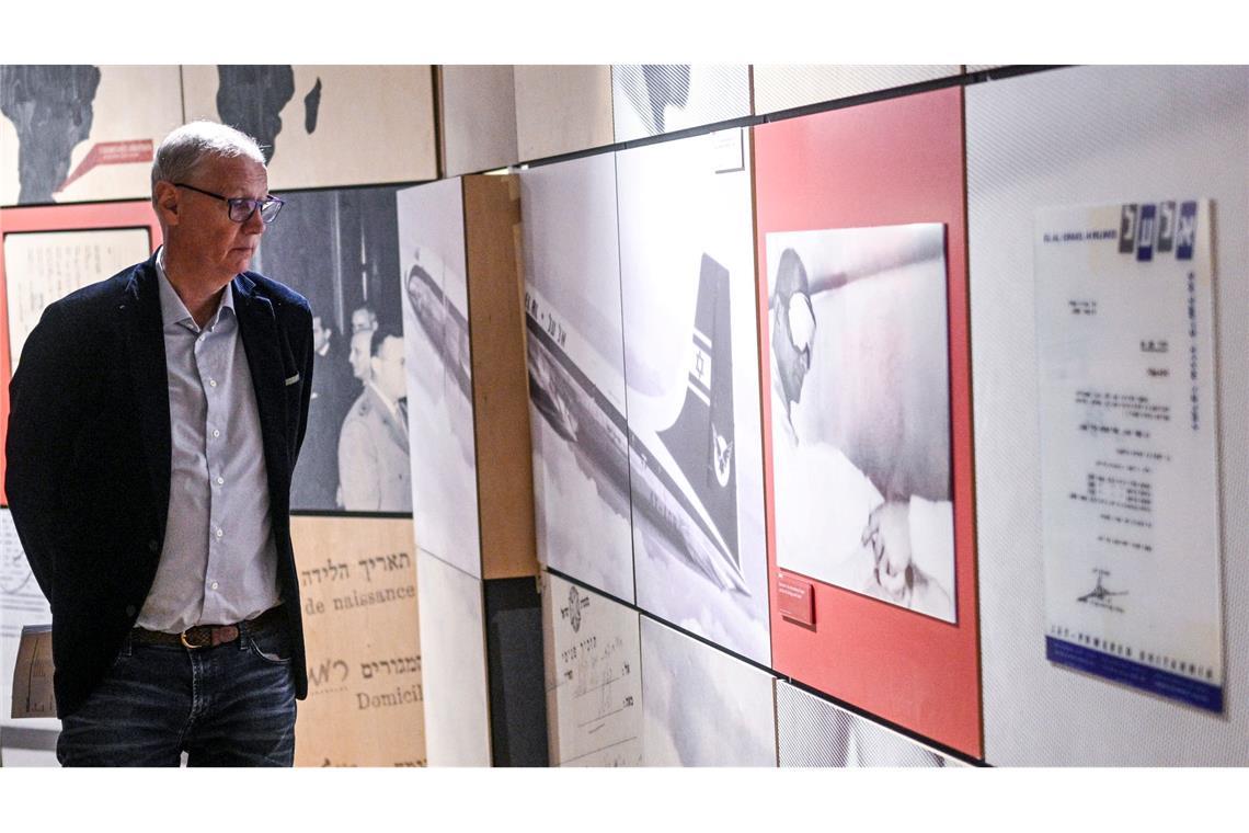 Günther Jauch pflegt Kontakt zu Holocaust-Überlebender Jauch hat die Ausstellung bereits in München gesehen.